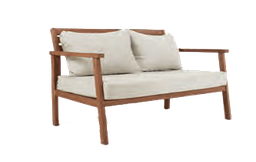 [OAREPA00TS000TGF673B] DUBLINO BENCH DIVANO 2 POSTI
