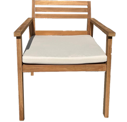 [OAREPA0100000TGF671B] CUSCINO SEDUTA LONDRA CHAIR SIPATEX CREAM