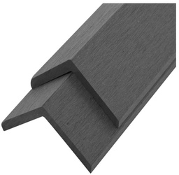 [OPROF.WPCPF500552000] PROFILO ANGOLO WPC FAGGIO/GRIGIO
