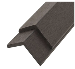 [OPROF.WPCPE500552000] PROFILO ANGOLO WPC FRASSINO/MARRONE